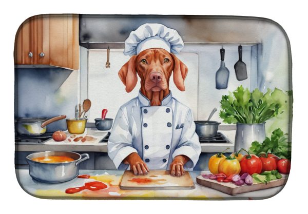 Vizsla The Chef Dish Drying Mat Cheap