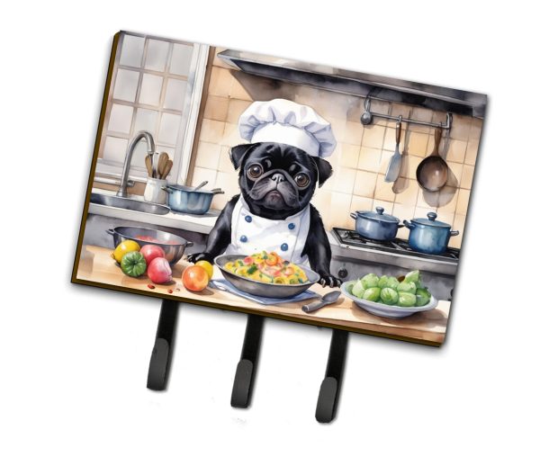 Pug The Chef Leash or Key Holder Sale