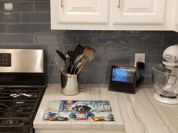 Bluetick Coonhound The Chef Glass Cutting Board Online Sale