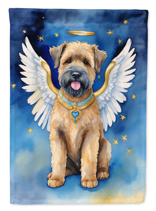 Bouvier des Flandres My Angel Garden Flag – Memorial or Christmas Dog Angel Decor For Sale