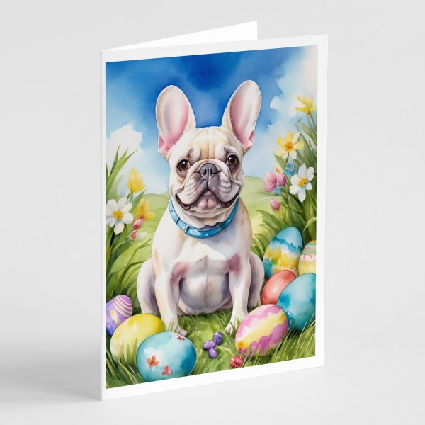 French Bulldog Easter Egg Hunt Greeting Cards Pack of 8 Online Sale