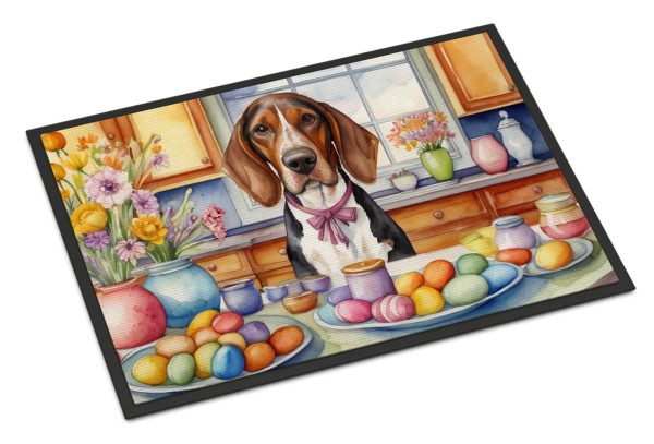 Decorating Easter American English Coonhound Doormat For Discount