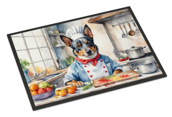 Australian Cattle Dog The Chef Doormat For Discount