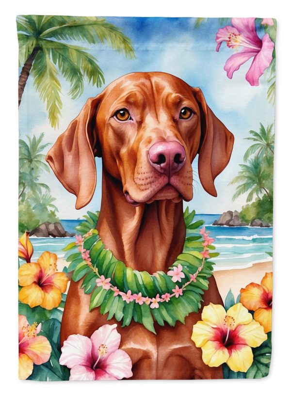 Vizsla Luau House Flag Online