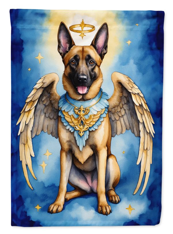 Belgian Malinois My Angel Garden Flag – Memorial or Christmas Dog Angel Decor Sale