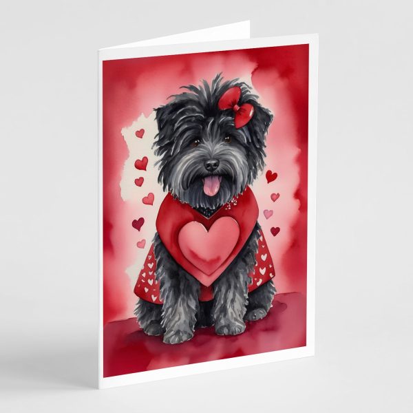 Puli My Valentine Greeting Cards Pack of 8 on Sale
