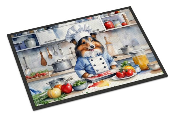 Sheltie The Chef Doormat For Discount