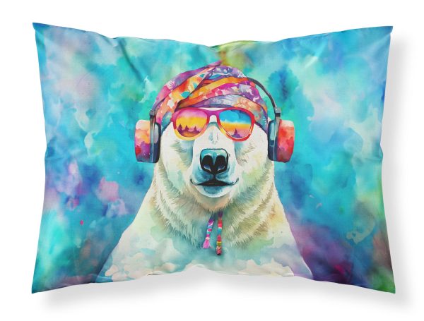 Hippie Animal Polar Bear Standard Pillowcase Fashion