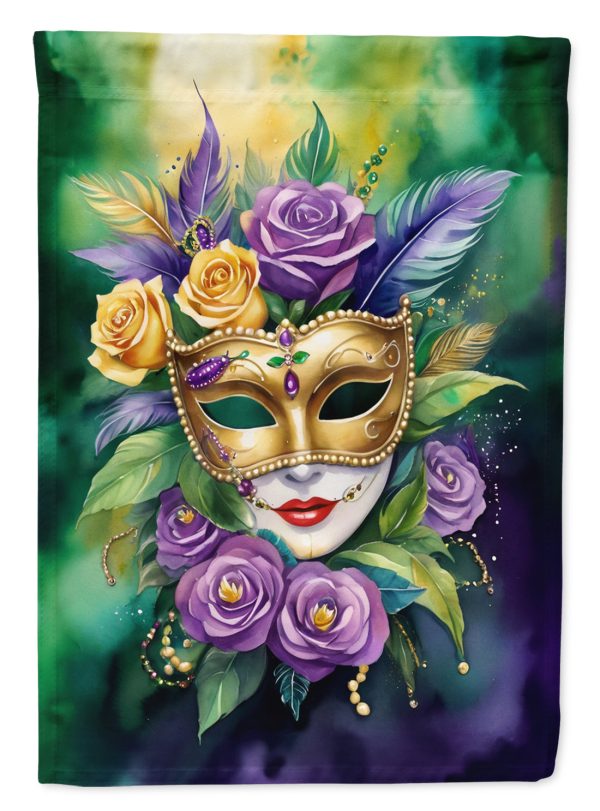 Mask Mardi Gras Garden Flag – Decorative Garden Flag by Caroline s Treasures Sale