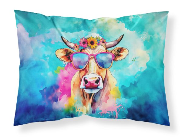 Hippie Animal Malvi Cow Standard Pillowcase Fashion