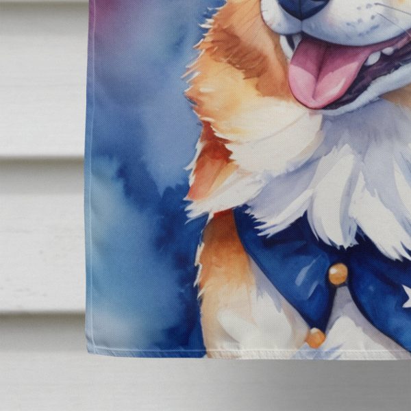 Corgi Patriotic American House Flag Hot on Sale - Image 4