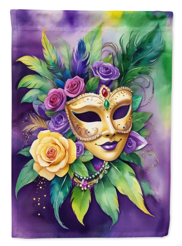 Mask Mardi Gras House Flag Online
