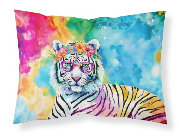 Hippie Animal White Tiger Standard Pillowcase Sale