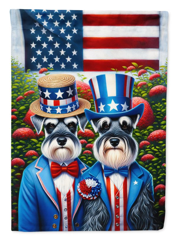 All American Schnauzer House Flag Discount