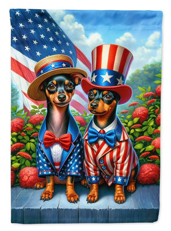 All American Miniature Pinscher House Flag Sale