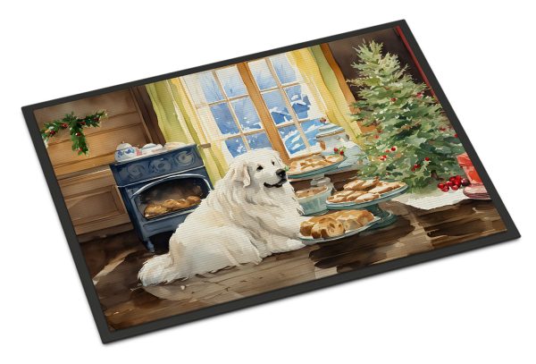 Great Pyrenees Christmas Cookies Doormat Sale