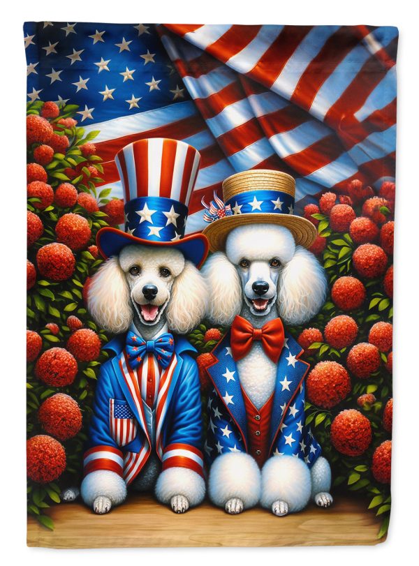 All American Poodle House Flag Sale