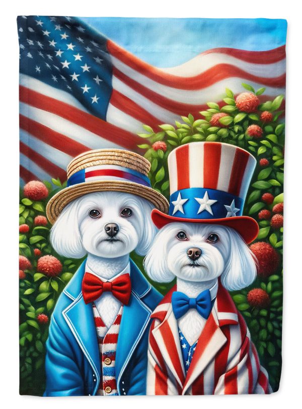 All American Maltese House Flag Sale