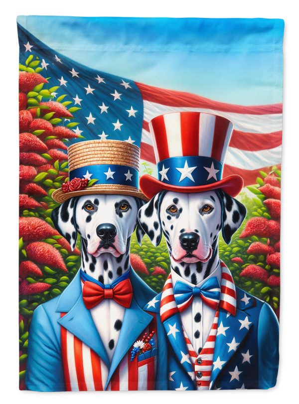 All American Dalmatian House Flag Hot on Sale