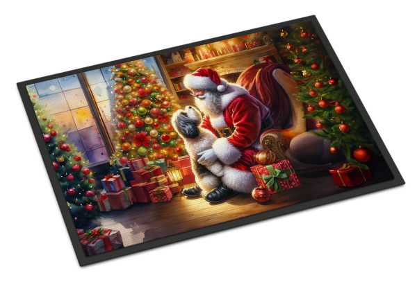 Havanese and Santa Claus Doormat on Sale