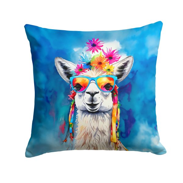 Hippie Animal Llama Throw Pillow Online Hot Sale