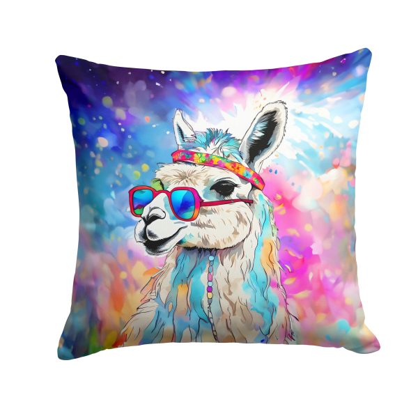 Hippie Animal Llama Throw Pillow Supply