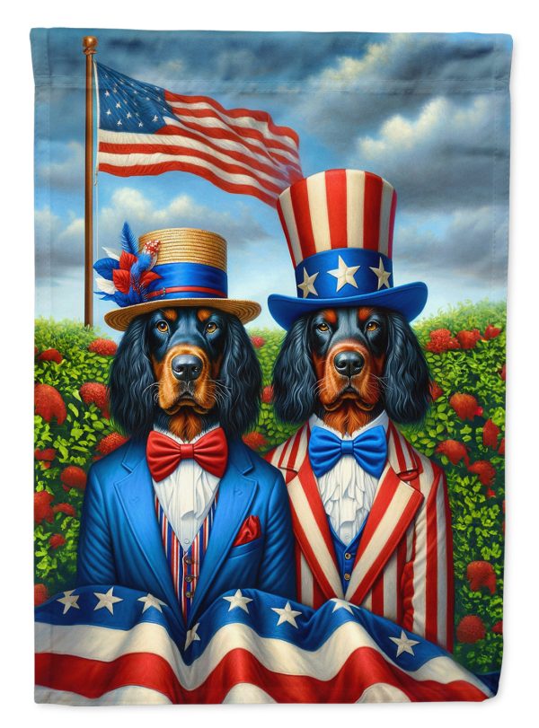 All American Gordon Setter House Flag Fashion