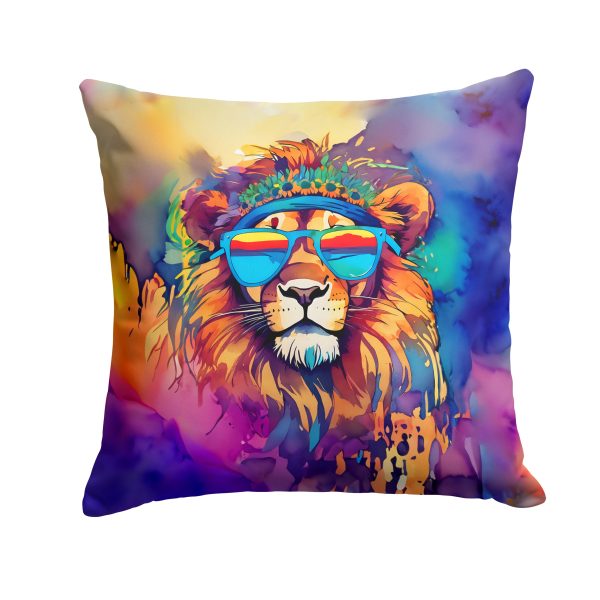 Hippie Animal Lion Throw Pillow For Cheap