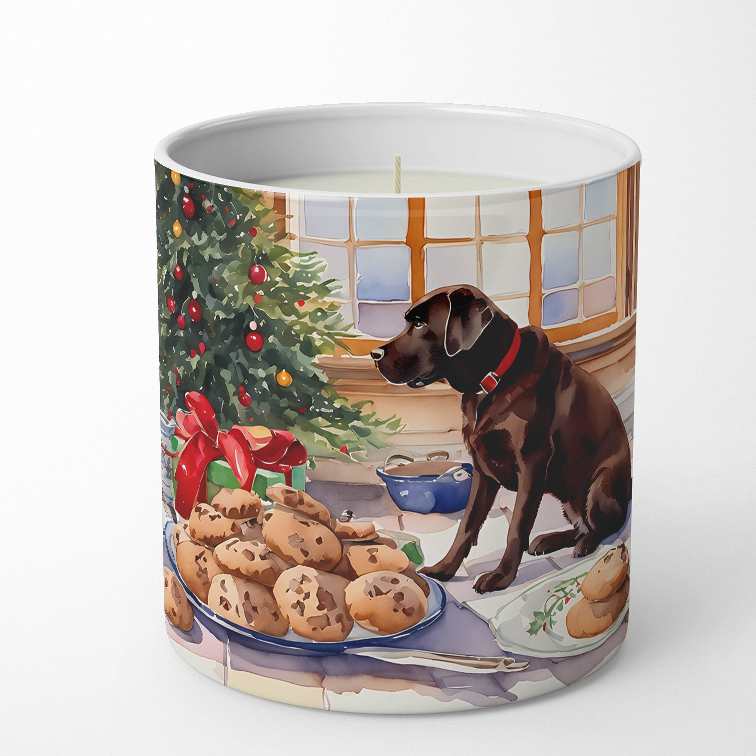 Labrador Retriever Christmas Cookies Decorative Soy Candle Supply