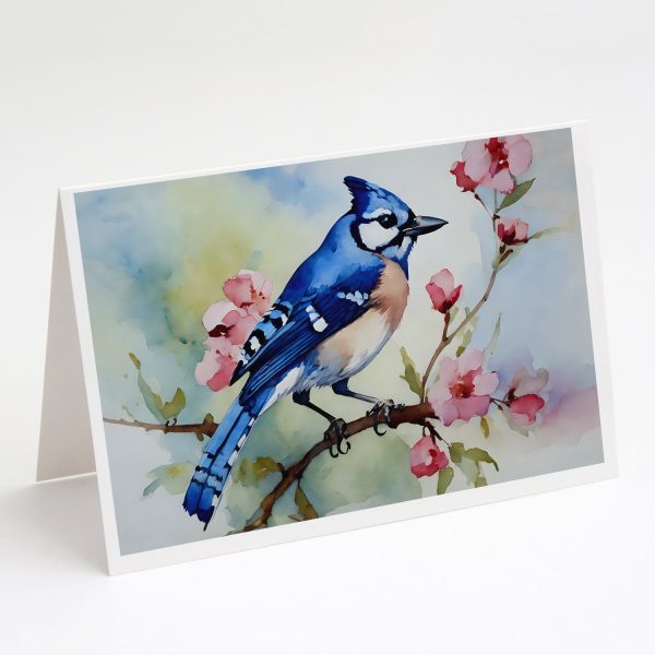 Blue Jay Greeting Cards Pack of 8 Discount