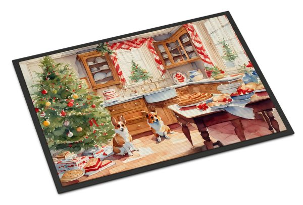 Corgi Christmas Cookies Doormat Online Sale
