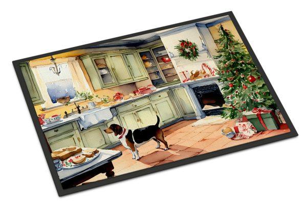 Basset Hound Christmas Cookies Doormat on Sale