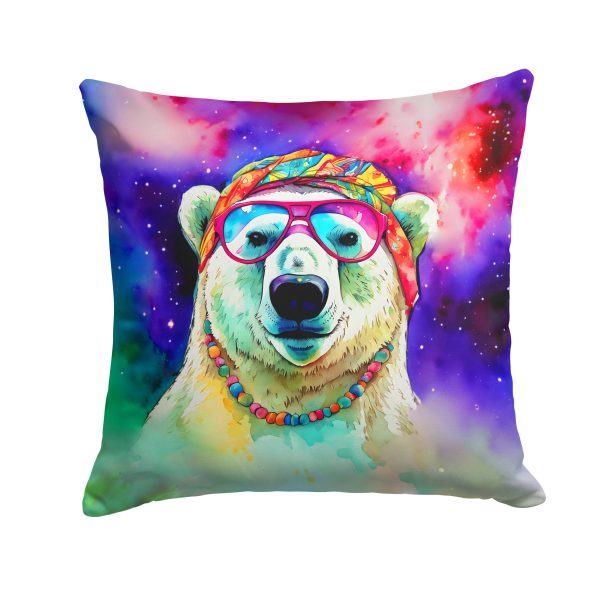 Hippie Animal Polar Bear Throw Pillow Online Hot Sale