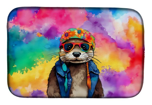 Hippie Animal Otter Dish Drying Mat Supply