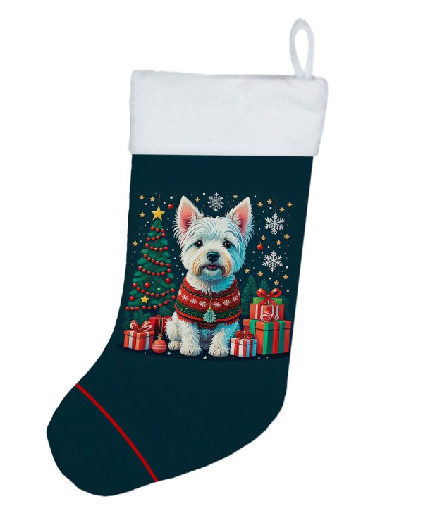 Westie Christmas Christmas Stocking Online now