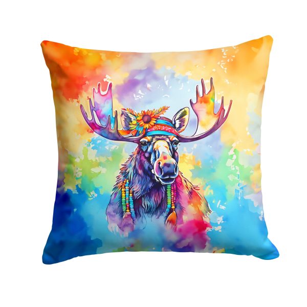 Hippie Animal Moose Throw Pillow Hot on Sale