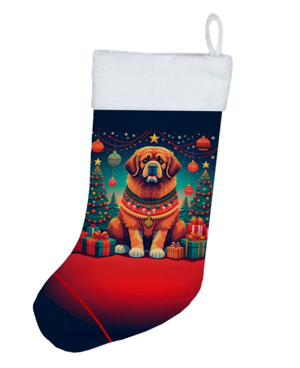 Tibetan Mastiff Christmas Christmas Stocking Online now