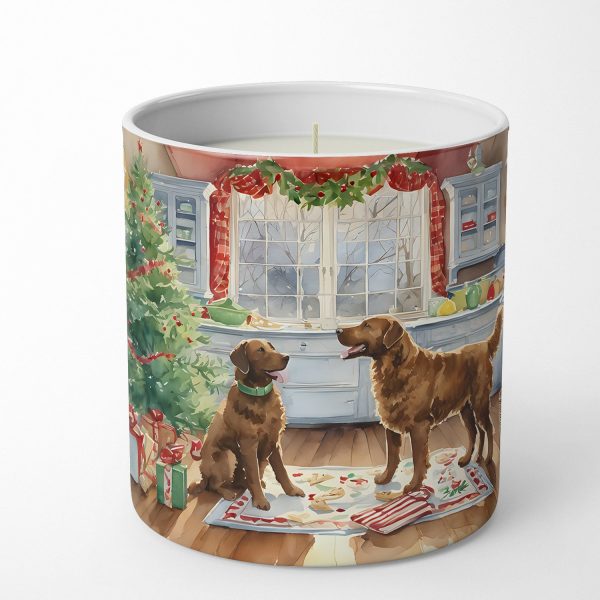 Chesapeake Bay Retriever Christmas Cookies Decorative Soy Candle For Discount