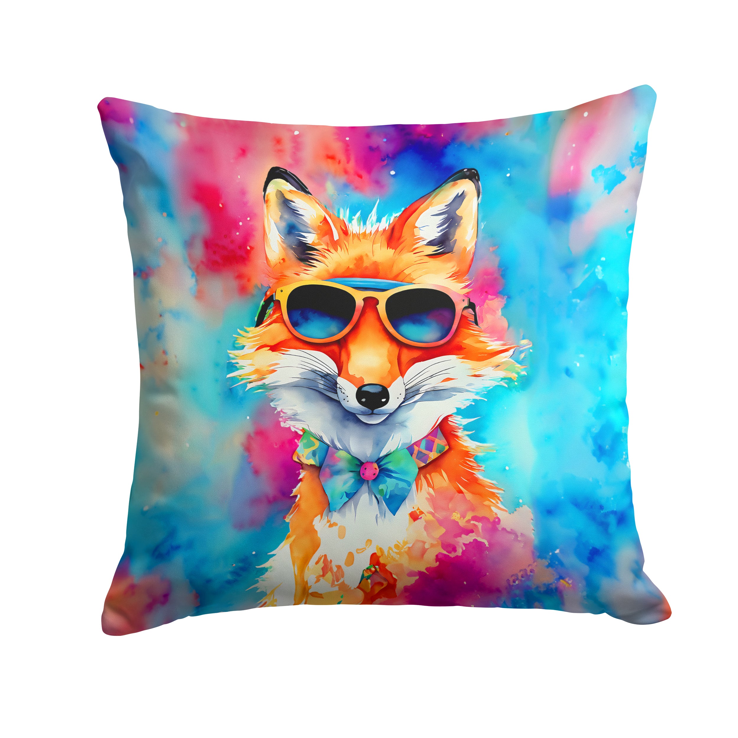 Hippie Animal Fox Throw Pillow Sale
