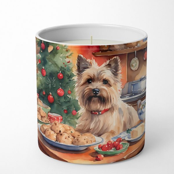 Cairn Terrier Christmas Cookies Decorative Soy Candle For Discount