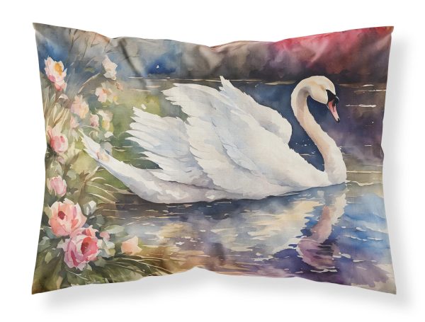 Swan Standard Pillowcase on Sale