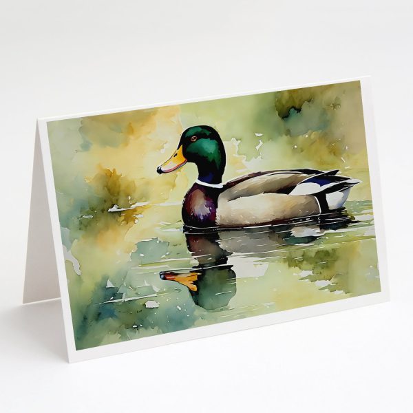 Mallard Greeting Cards Pack of 8 For Cheap