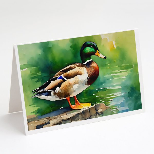 Mallard Greeting Cards Pack of 8 Online Hot Sale