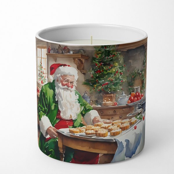 Cookies with Santa Claus Father Christmas Decorative Soy Candle Online