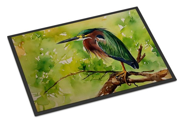 Green Heron Doormat Sale