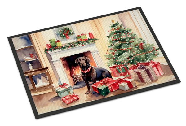 Labrador Retriever Cozy Christmas Doormat Online now