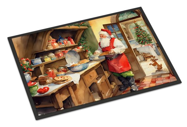 Cookies with Santa Claus Doormat Discount