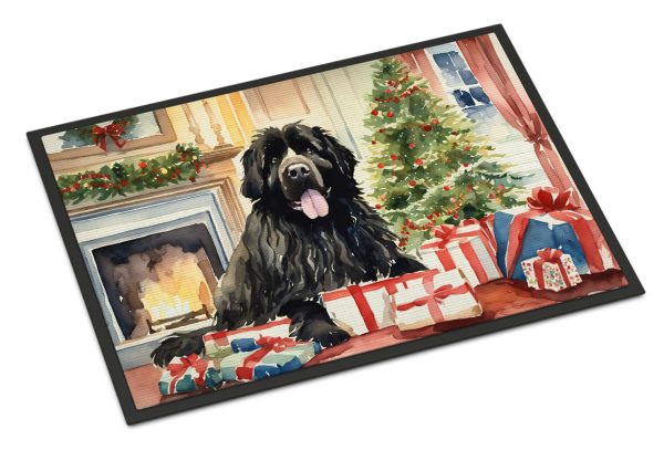 Newfoundland Cozy Christmas Doormat Cheap