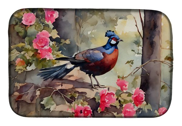 Pheasant Dish Drying Mat Supply