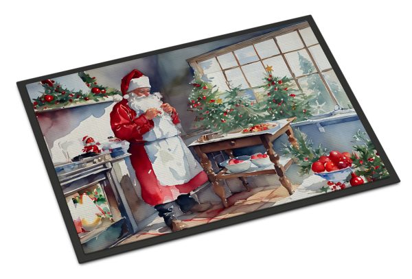 Cookies with Santa Claus Doormat Online now